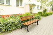 Ławka żeliwna ogrodowa model Kokos 120 kolor kasztanowy